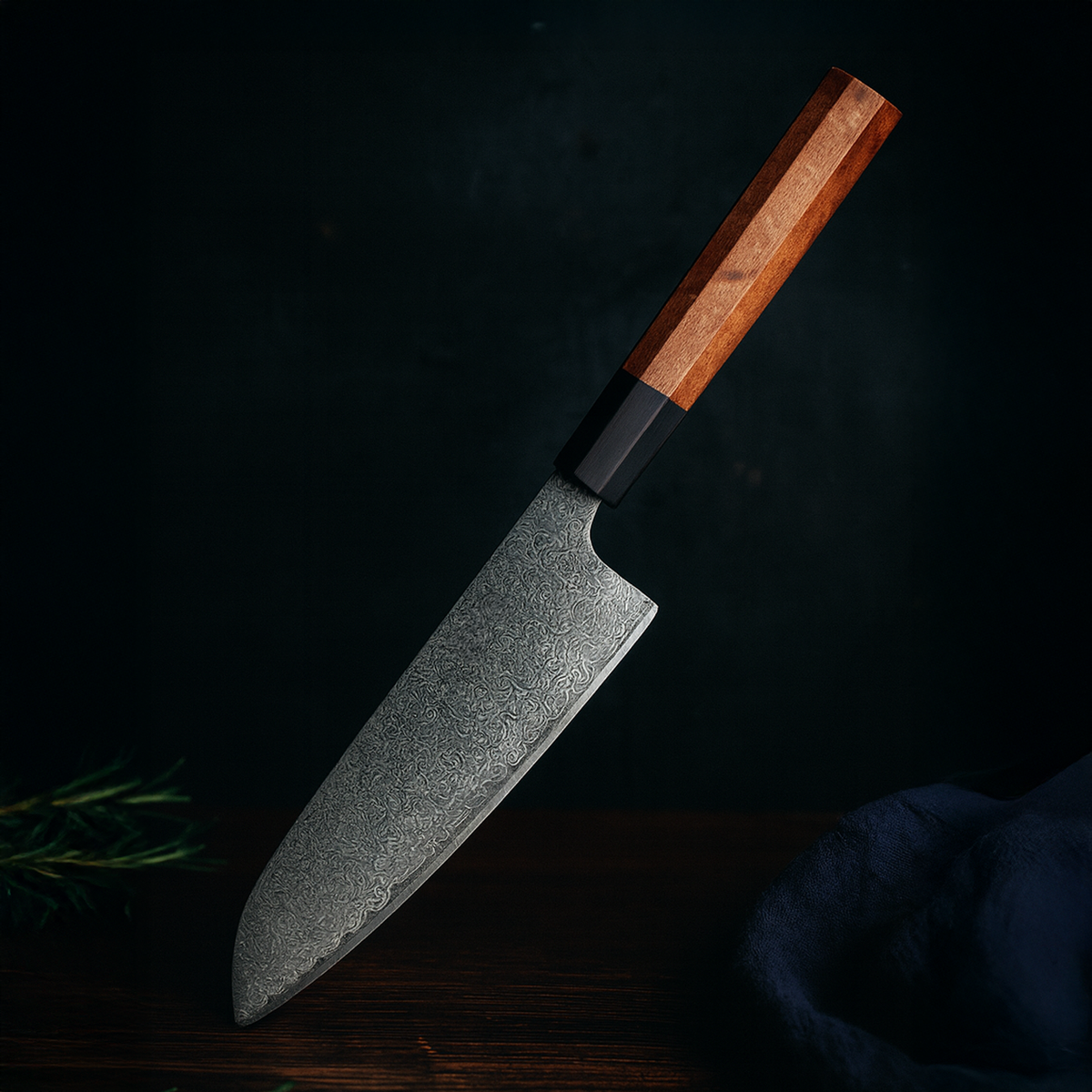 Hanzō Santoku 17cm – The All-Rounder